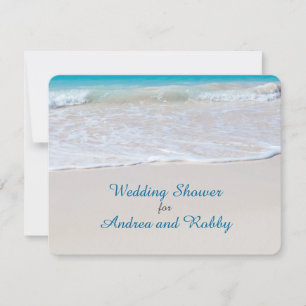 Stock the Bar Beach Wedding Shower Invitation