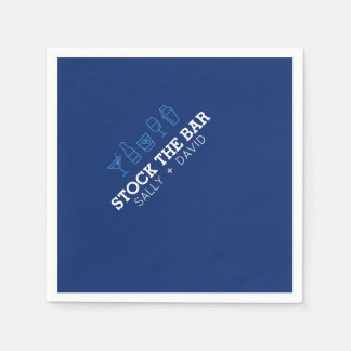 Stock The Bar Cocktail Napkin