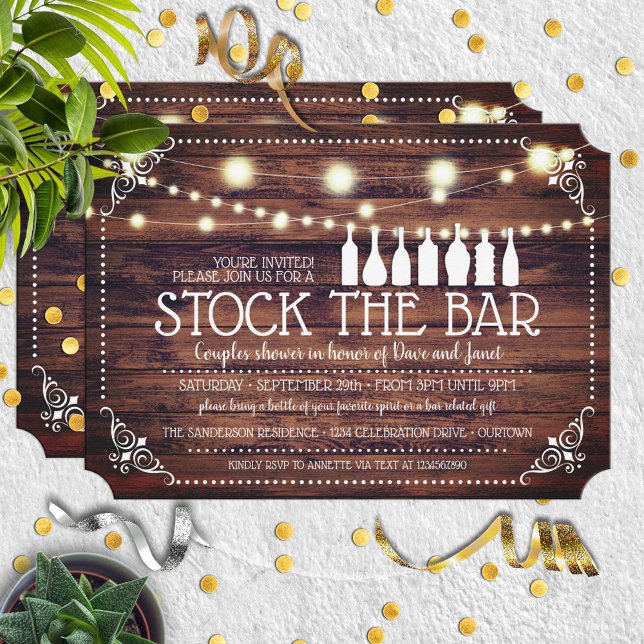 Stock the Bar Party Invitation (Creator Uploaded)