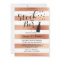 Stock The Bar Stripe Bronze Couple's Party Invite
