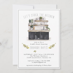Stock the Kitchen Bridal Shower