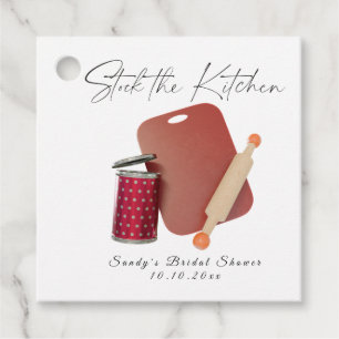 Stock the Kitchen Bridal Shower Favour Tags