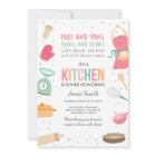 Stock the Kitchen Bridal Shower Invitation Cooking