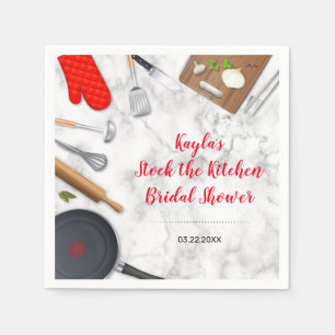 Stock the Kitchen Shower Party Napkin