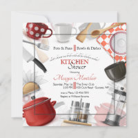 Stock the Kitchen Square Bridal Shower