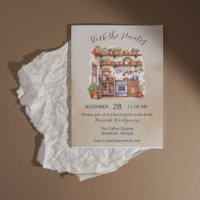 Stock the Pantry, Kitchen Bridal Shower Invitation