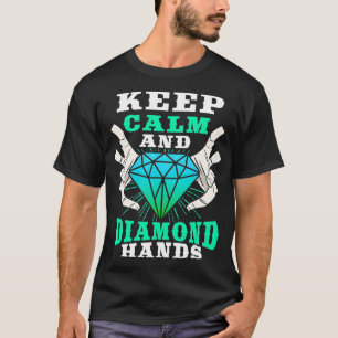 Stock Trader shirt Keep Calm And Diamond Hands Dog