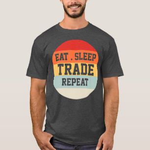 Stock Trader Trading Retro Funny Premium T-Shirt