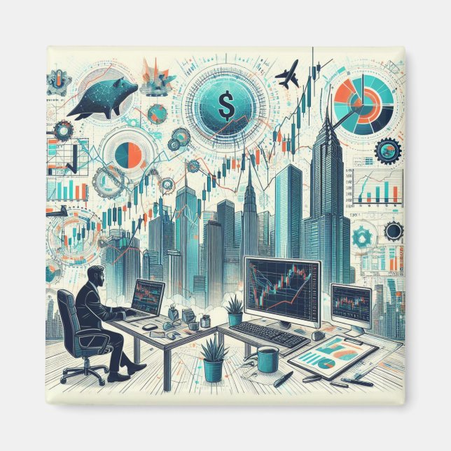 Stock Trading Magnet (Front)