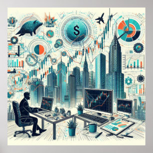 Stock Trading Poster