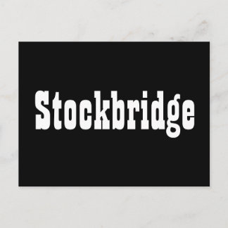 Stockbridge Autograph Collectors Card