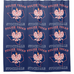 Stockdale Polish Texan Shower Curtain