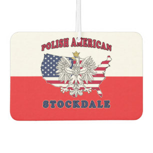 Stockdale Texas Polish American Car Air Freshener