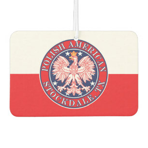 Stockdale Texas Polish American Eagle Car Air Freshener