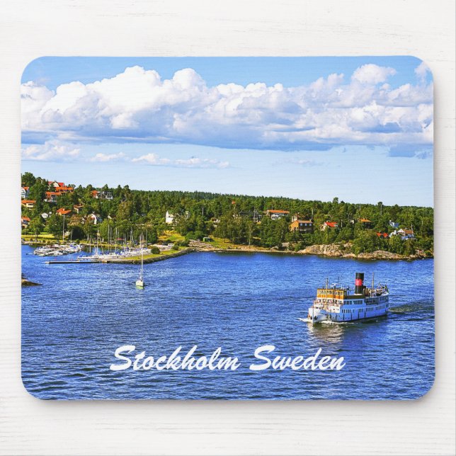 Stockholm Bay Mouse Mat (Front)