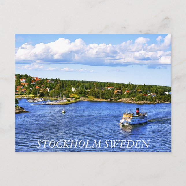 Stockholm Bay Post Card (Front)