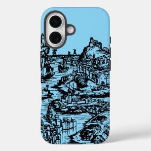 Stockholm capital and most populous city of Sweden iPhone 16 Case