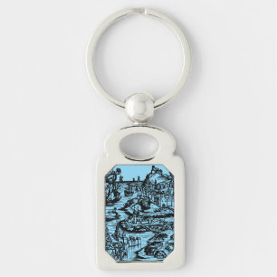 Stockholm capital and most populous city of Sweden Key Ring