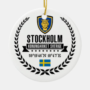 Stockholm Ceramic Tree Decoration