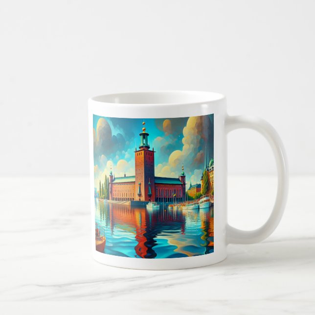Stockholm City Hall Mug (Right)