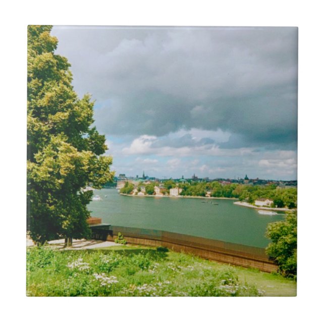 Stockholm Cityscape Tile (Front)