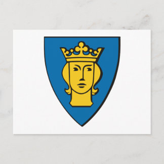 Stockholm Coat of Arms Postcard