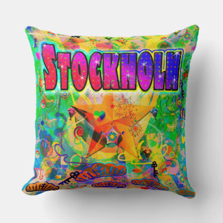 Stockholm Epoch Hour Pillow