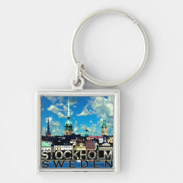 Stockholm Key Ring (Front)