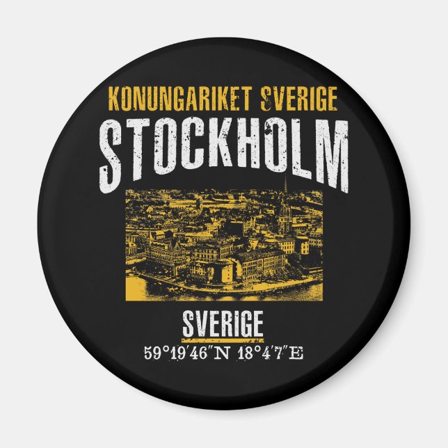 Stockholm Magnet (Front)
