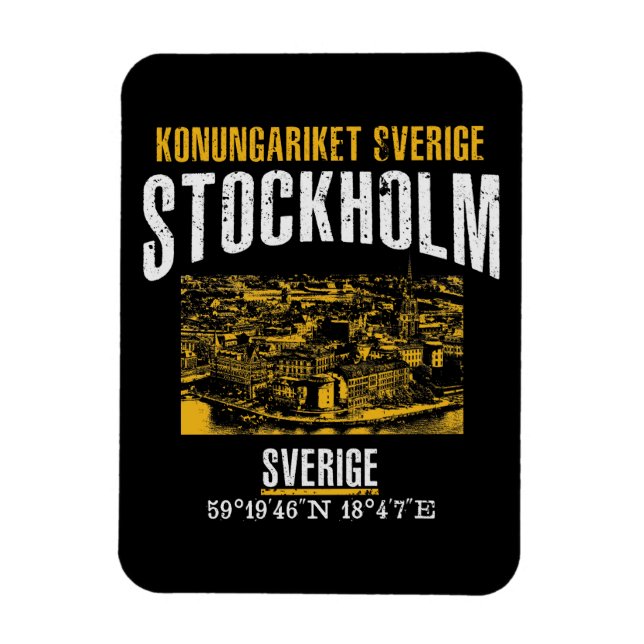 Stockholm Magnet (Vertical)