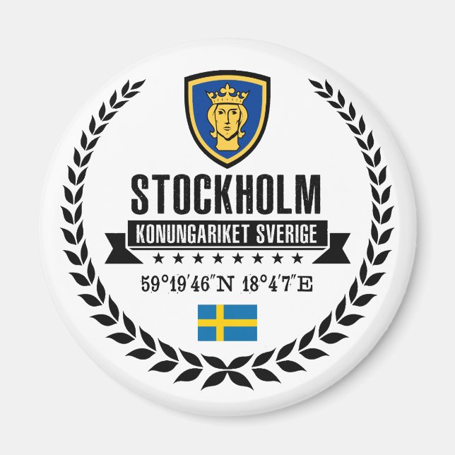 Stockholm Magnet (Front)