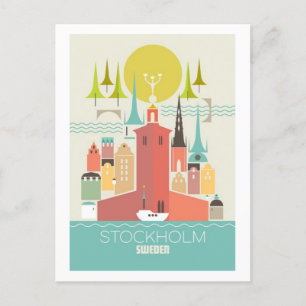 Stockholm Postcard