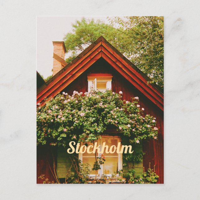 Stockholm, Södermalm, Sweden Holiday Postcard (Front)