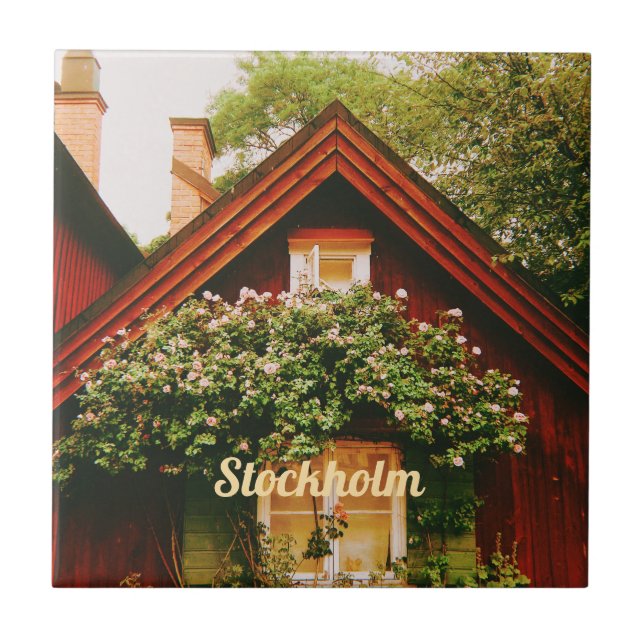 Stockholm, Södermalm, Sweden Tile (Front)