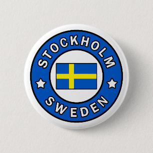 Stockholm Sweden 6 Cm Round Badge