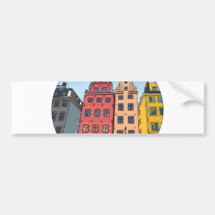 Stockholm Sweden Bumper Sticker