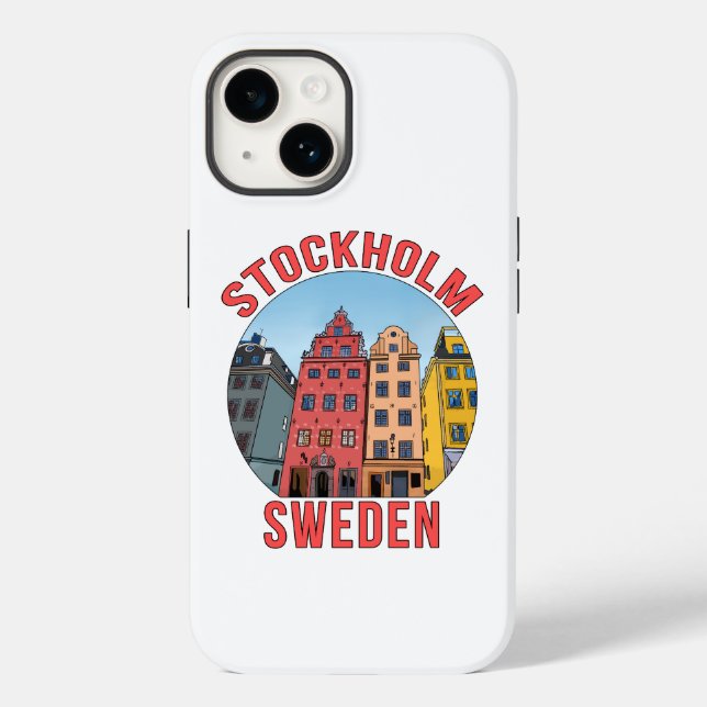 Stockholm Sweden Case-Mate iPhone Case (Back)