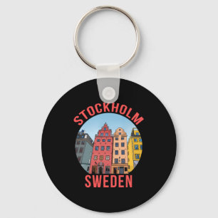 Stockholm Sweden Key Ring