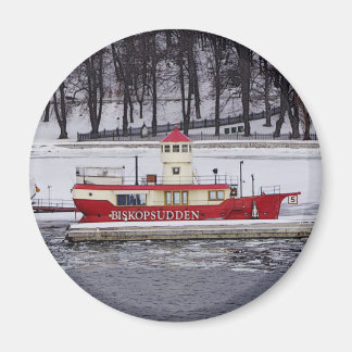 Stockholm Sweden Lightship Biskopsudden Magnet