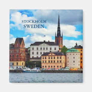 Stockholm, Sweden Magnet