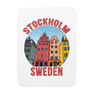 Stockholm Sweden Magnet