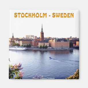 Stockholm - Sweden (Mojisola A Gbadamosi) Magnet