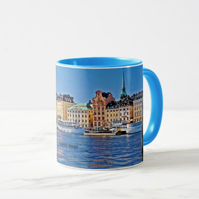 Stockholm, Sweden Mug (Front Right)