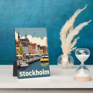 Stockholm Sweden Plaque