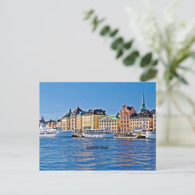 Stockholm, Sweden Postcard (Standing Front)