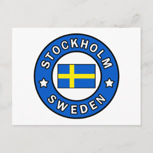 Stockholm Sweden Postcard