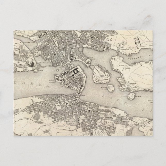 Stockholm, Sweden Postcard (Front)