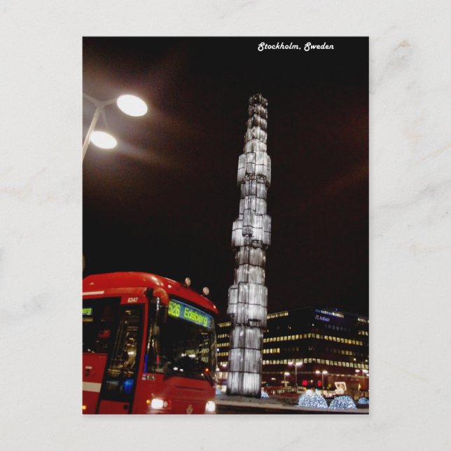 Stockholm,Sweden Postcard (Front)