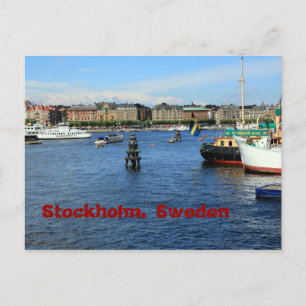 Stockholm, Sweden Postcard