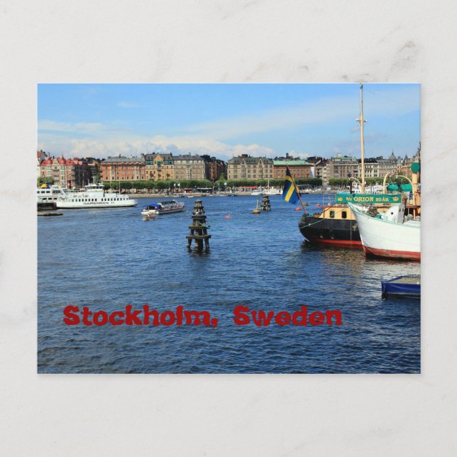 Stockholm, Sweden Postcard (Front)